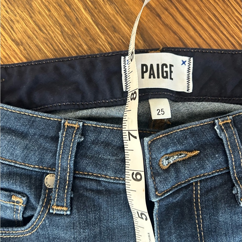 Paige Skyline straight jeans size 25 - Picture 6 of 7